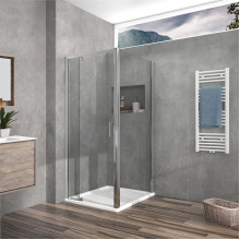 Душевой уголок Vincea Intra VSR-1I809080CL 90x80 хром/прозрачное