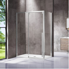 Душевой уголок Vincea Lugano VSR-1L9014CL-1 140x90 хром/прозрачное