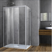 Душевой уголок Vincea Soft VSR-3SO9014CL 140x90 хром/прозрачное
