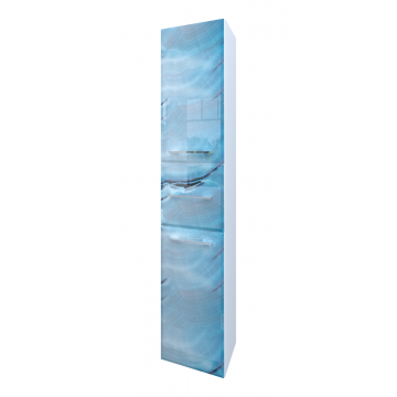 Пенал Marka One Visbaden 30П У73126 правый blue marble