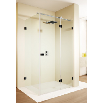 Душевой уголок Riho SZ Scandic NXT X203 GX00074B2 97х97 правый черный/прозрачное