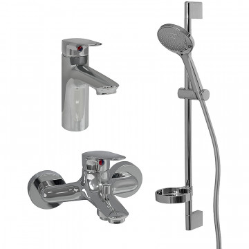 Комплект смесителей Jacob Delafon Elite E32911RU-CP хром