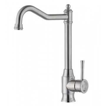 Смеситель для кухни Zorg SH 5208 INOX сталь