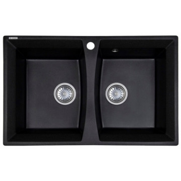 Кухонная мойка Kaiser KM2M-5078 BS Black Silver