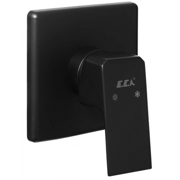 Смеситель для душа ECA Tiera 102167105C1EX-K черный матовый