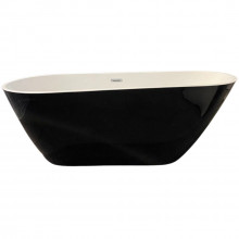 Акриловая ванна Cerutti SPA MiMi 8687 170х80 черный