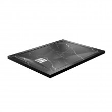 Душевой поддон WasserKRAFT Neime 19T07 120х90 черный мрамор