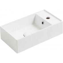 Раковина Simas AG50 bi matt*1 50х27 правая белый матовый