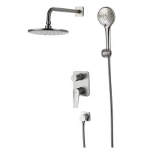Встраиваемая душевая система Lemark Bronx LM3729GM графит