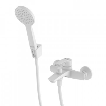 Смеситель для ванны Iddis Ray RAYWT02i02 белый матовый