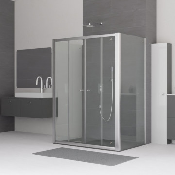 Душевой уголок RGW Classic CL-43P (CL-10 + 2Z-050-1) 130х100 040943130-11P