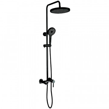 Душевая система Gappo G2403-6 хром/черный матовый