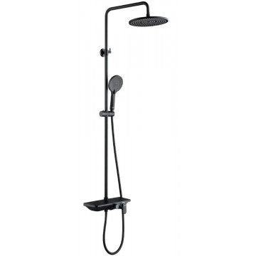 Душевая система Gappo G2495-5 черный матовый
