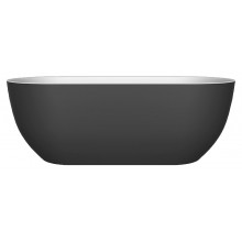 Акриловая ванна BelBagno BB70-1500-800-W/NM 150х80 белый/черный