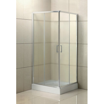 Душевой уголок BelBagno Uno UNO-195-A-2-90-P-Cr 90x90 хром/рифленое