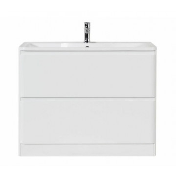 Тумба под раковину BelBagno Albano ALBANO-1000-2C-PIA-BL bianco lucido