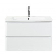 Тумба под раковину BelBagno Albano ALBANO-CER-800-2C-SO-BL bianco lucido