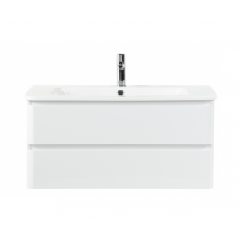 Тумба под раковину BelBagno Albano ALBANO-CER-1050-2C-SO-BL bianco lucido