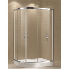 Душевой уголок Cezares Eco ECO-O-RH-2-100/80-C-Cr 100х80 хром/прозрачное