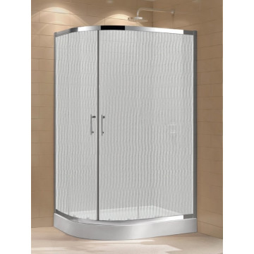 Душевой уголок Cezares Eco ECO-O-RH-2-100/80-P-Cr 100х80 хром/рифленое