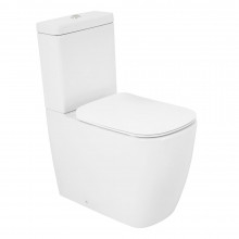 Унитаз-компакт Cezares Lux CZR-159-CPR/CZR-158-T/CZR-159-SC белый