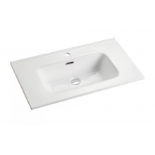 Раковина встраиваемая сверху Gid ceramic 9010s 71159 белый
