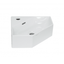 Раковина подвесная Sanita Luxe LINE 35 NEW WB.CR/Line/35-C/WHT.G/S1