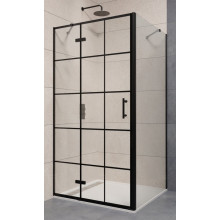 Душевой уголок RGW Passage PA-77B L (PA-07B L Z-050-2B) 41087797-084L 90х70 черный/прозрачное