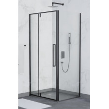 Душевой уголок RGW Stilvoll SV-44B (SV-03B + Z-050-3B) 06324409-014 100х90 черный/прозрачное