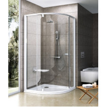 Душевой уголок Ravak Pivot PSKK3 37677101Z1 90х90 белый/transparent