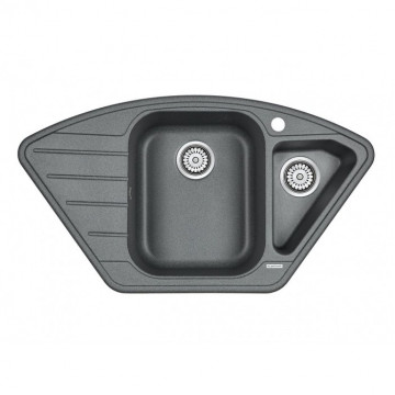 Мойка для кухни Paulmark Wiese PM529050-DG 89х49 графит