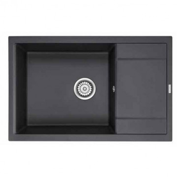 Мойка для кухни Paulmark Verlass PM317850-BL 78х50 черный