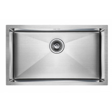 Мойка для кухни Paulmark Valde PM217444-BS 74х44 сталь