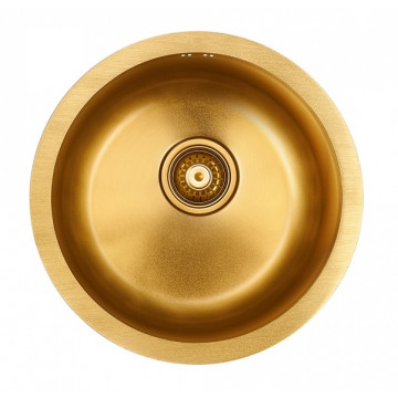 Мойка для кухни Paulmark Werra PM404646-BG 46 золото