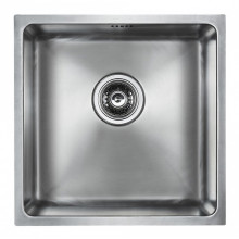Мойка для кухни Paulmark Lassan PM304444-BS 44х44 сталь