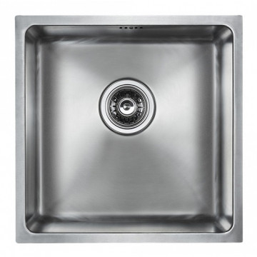 Мойка для кухни Paulmark Lassan PM304444-BS 44х44 сталь