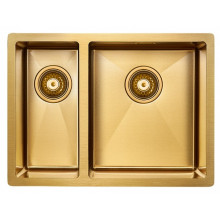 Мойка для кухни Paulmark Annex PM545944-BGR 59х44 золото
