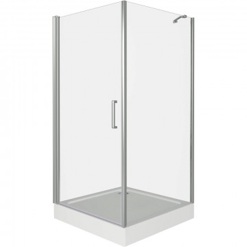 Душевой угол Good Door Fantasy CR-80-С-CH ФА00022 80х80 хром/прозрачное