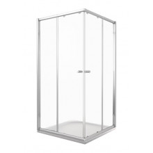 Душевой уголок Good Door Lira CR-80-C-CH 80х80 хром/прозрачное стекло