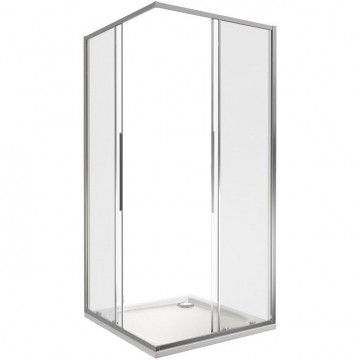 Душевой уголок Good Door Idea CR-80-C-CH 80х80 хром/прозрачное стекло