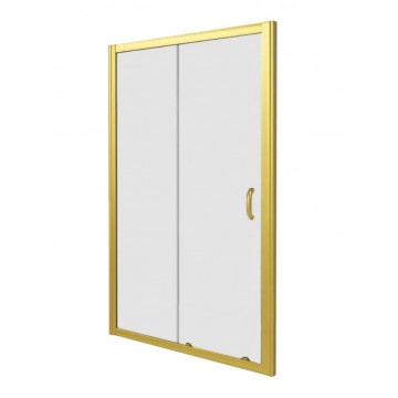 Душевая дверь Good Door Jazz Gold WTW-140-C-G золото/прозрачное стекло