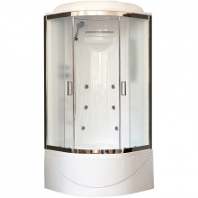 Душевая кабина Royal Bath RB90BK2-M-CH-EL 90х90х217 (матовое)