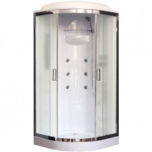 Душевая кабина Royal Bath RB90HK2-M-CH-EL 90х90х217 (матовое)