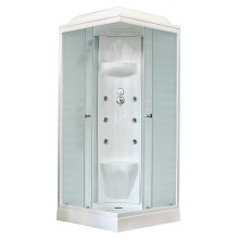 Душевая кабина Royal Bath RB80HP7-WC 80x80x217 (белое/матовое)