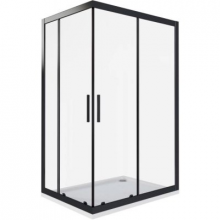 Душевые уголки Good Door Cofe CR-120-90-C-B КФ00009 120х90 черный/прозрачное