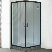 Душевой угол Royal Bath RB85HPD-C-T-BL 85х85х185 (матовое)