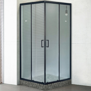 Душевой угол Royal Bath RB85HPD-C-T-BL 85х85х185 (матовое)