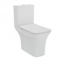 Унитаз-компакт Creto Cer 1002-002Cer-C2W безободковый белый