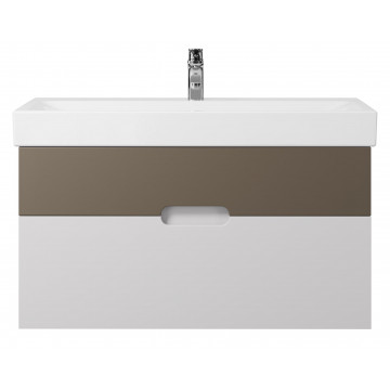 Тумба под раковину Creto Malibu 100 7-1079CapS Capuchino Soft
