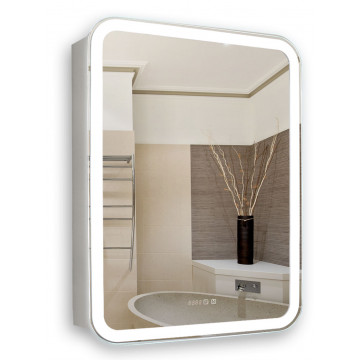 Зеркальный шкаф Creto Attento 18-840140A 60x84 см с LED-подсветкой